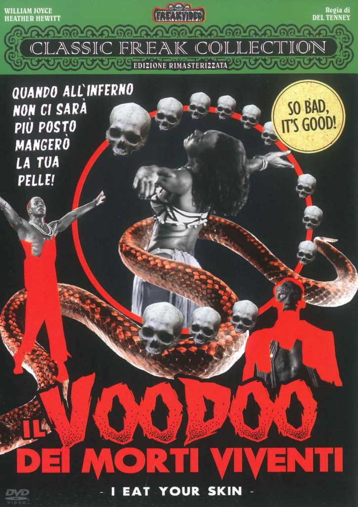 Il voodoo dei morti viventi, la locandina italiana